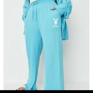 Playboy x Missguided Wide Leg Joggers